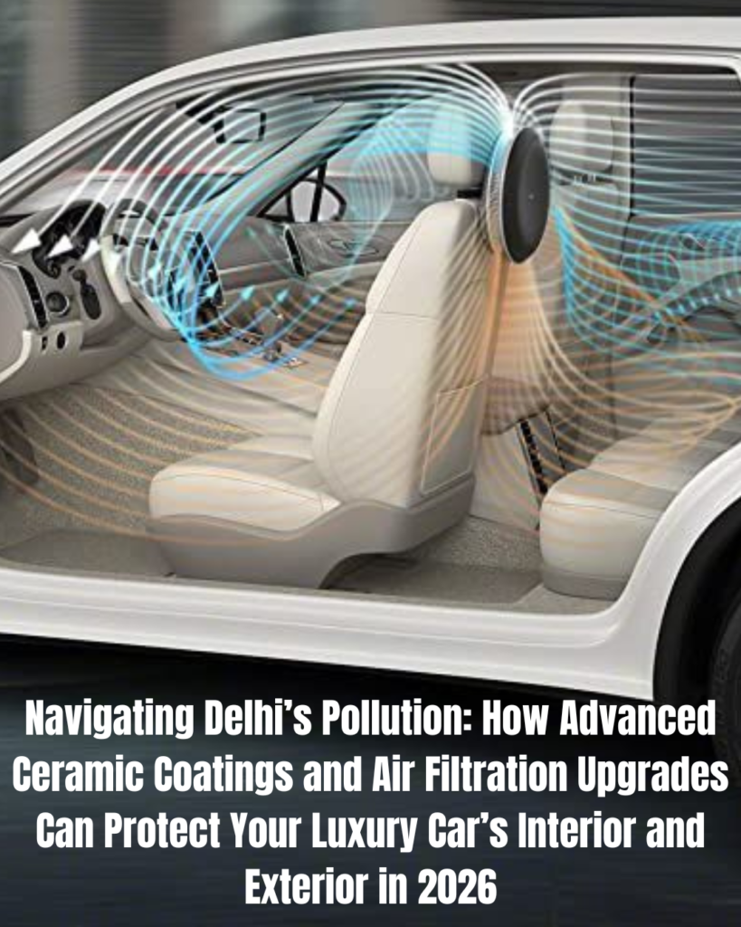 Navigating Delhi’s Pollution: How Advanced Ceramic Coatings and Air Filtration Upgrades Can Protect Your Luxury Car’s Interior and Exterior in 2026